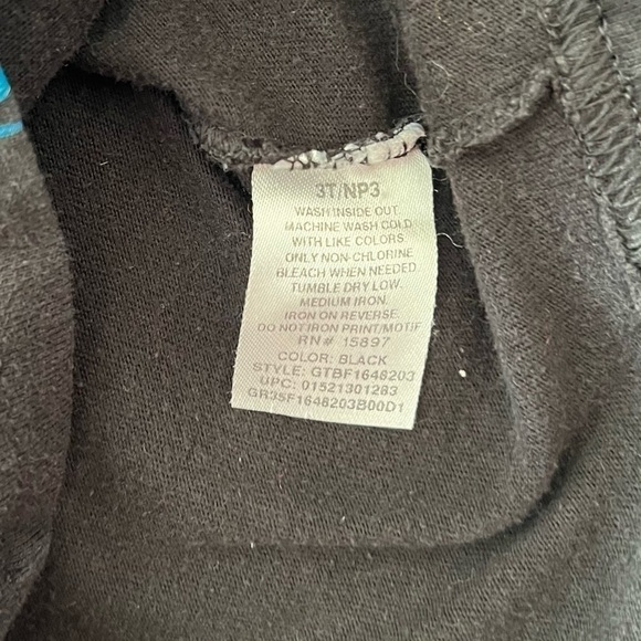 Garanimals set of two Cookie Monster top/pull up leggings black/gray Boy 3T - Picture 11 of 12